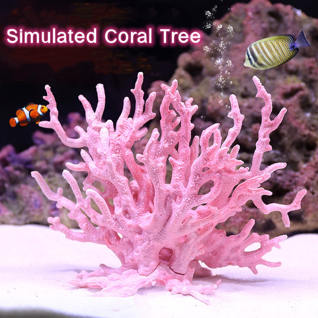 Planted Aquarium Hard Water - Dekorasi akuarium karang tangki ikan, simulasi