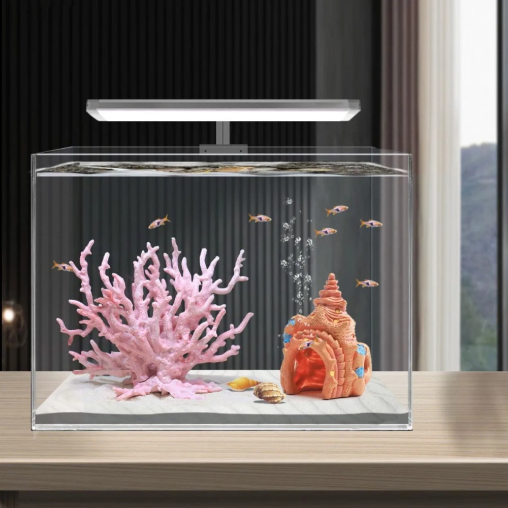 Planted Aquarium Hard Water - Tangki Ikan Aquascape Simulasi Tanaman Air