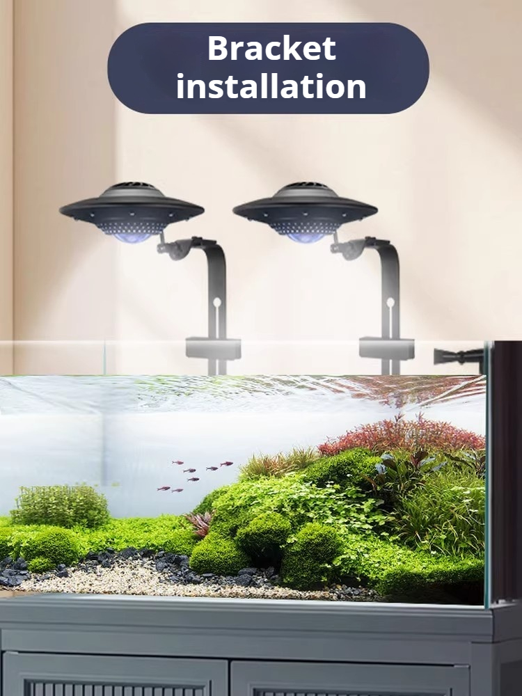 Planted Aquarium For Goldfish - Lampu Akuarium Ikan UFO, Lampu Spektrum