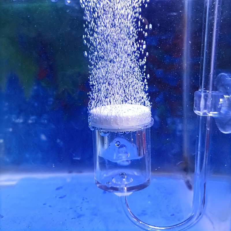 Aquarium Plant Nursery - Aquarium kaca CO2 Atomizer Diffuser, pengukur
