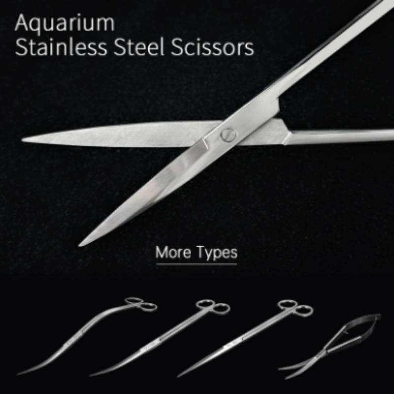 Aquarium Plant Nursery - Gunting Tanaman Air Stainless Steel Seri