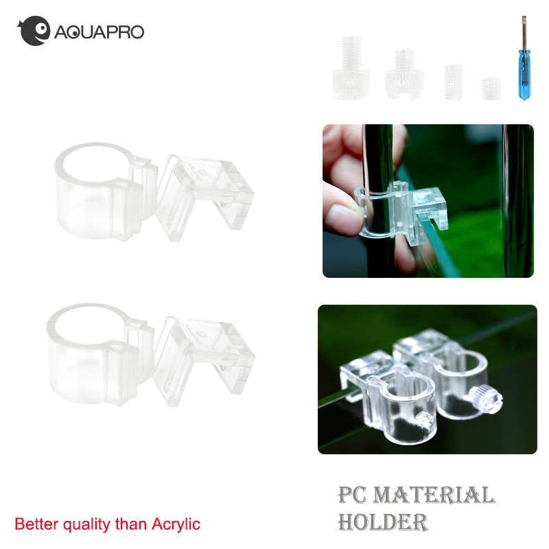 Aquarium Planted Tank Filter - Pemegang pipa akuarium mengalir keluar bahan