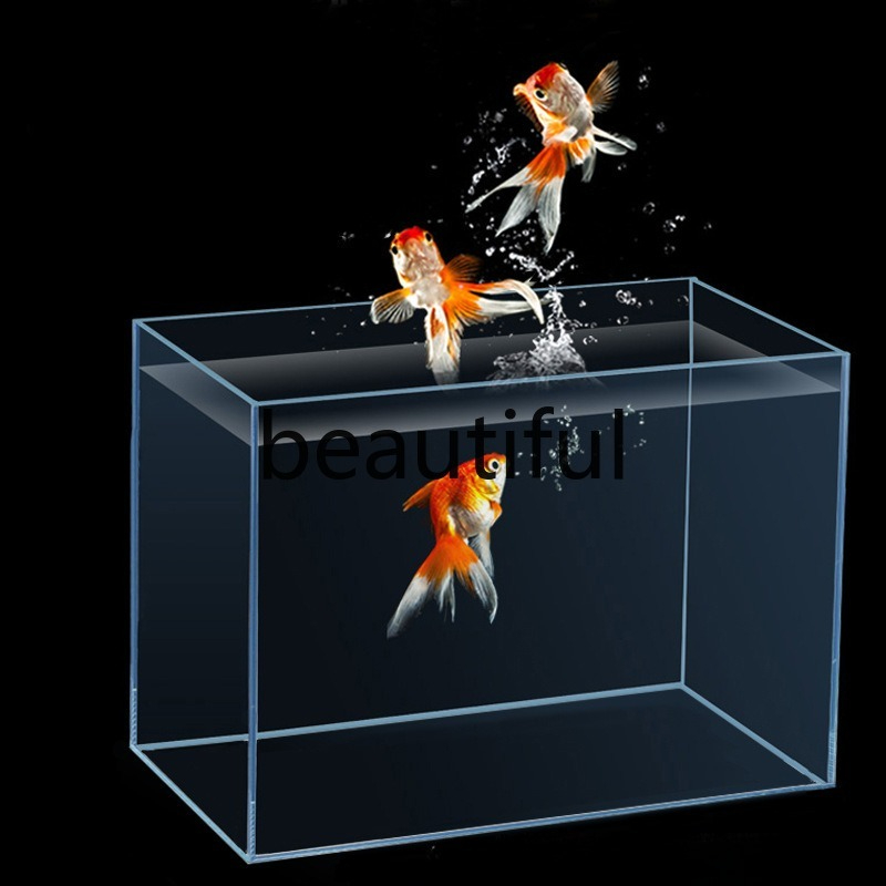 Akuarium kaca ultra-putih Jinj - Planted Aquarium For Goldfish ulasan dan harga