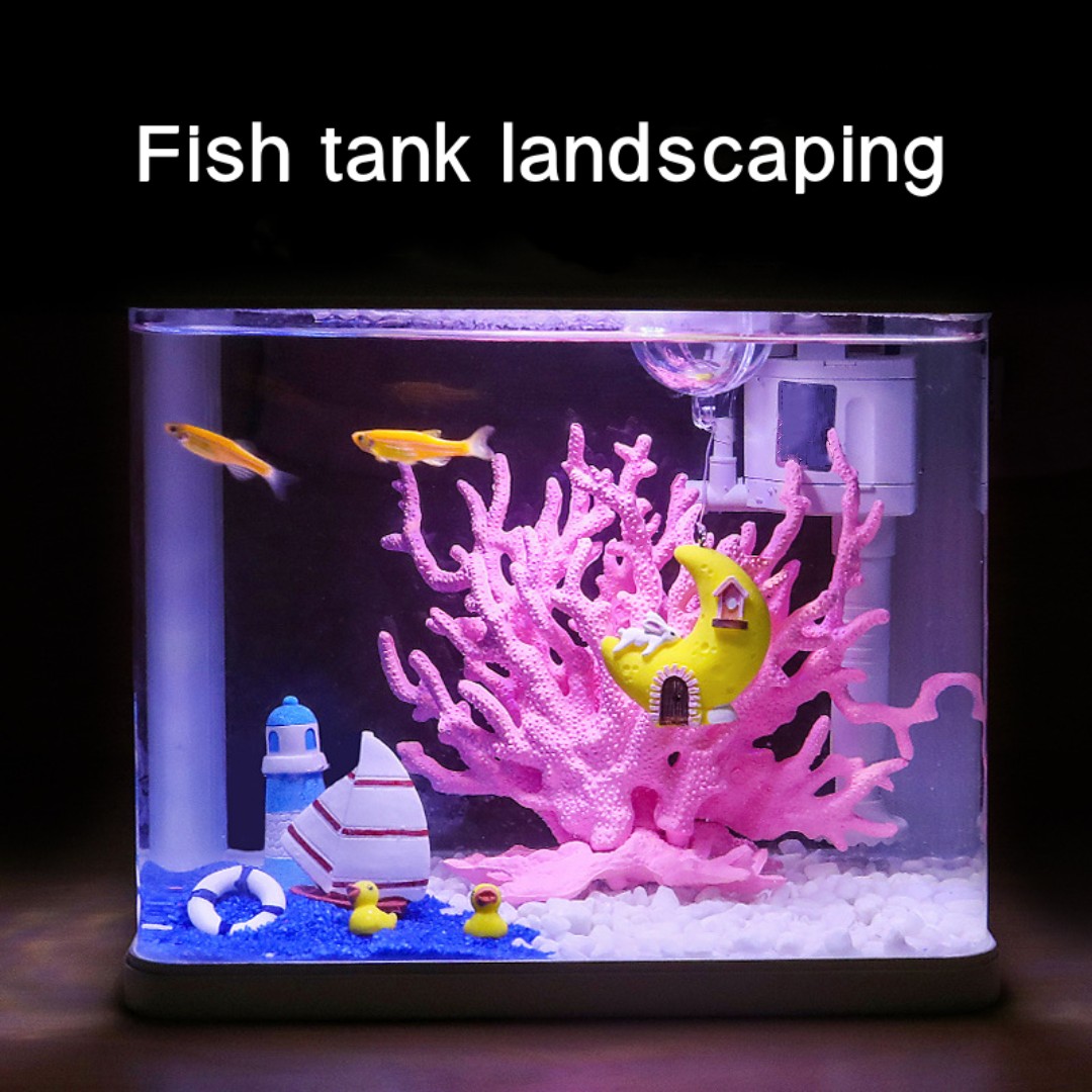 Dekorasi akuarium karang tangk - Planted Aquarium Hard Water ulasan dan harga