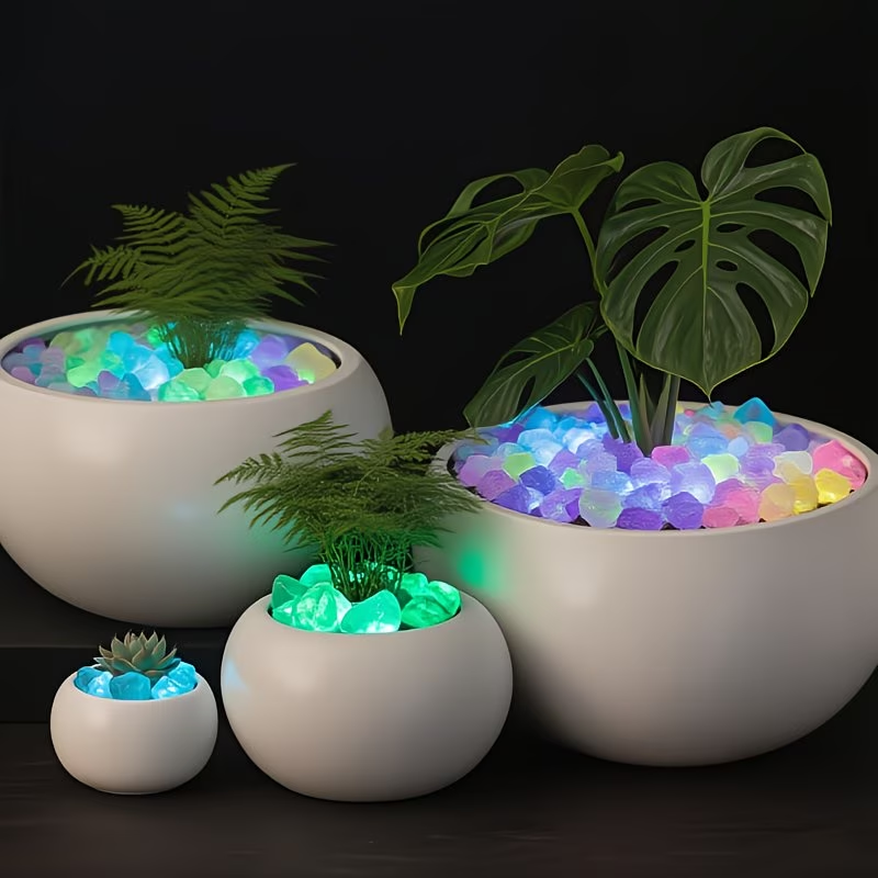 300 Buah Set Kerikil Bercahaya - Aquarium Plant Delivery ulasan dan harga