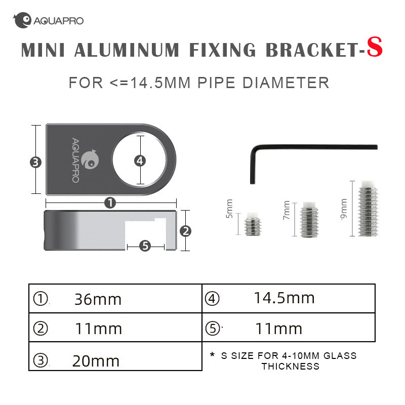 Pemegang campuran aluminium Mi - Aquarium Planted Tank Filter ulasan dan harga