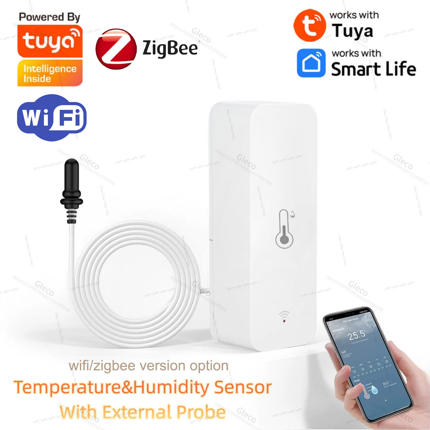 Sensor Suhu dan Kelembapan Tuy - Aquarium Plant Delivery ulasan dan harga