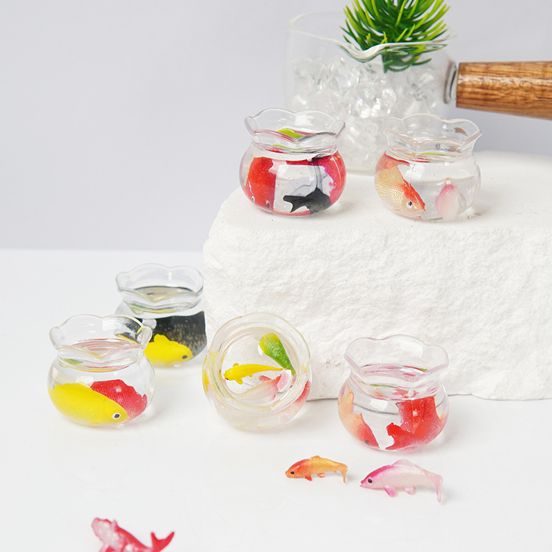 Model Vas Mini Transparan Plas - Aquarium Plant Nursery ulasan dan harga