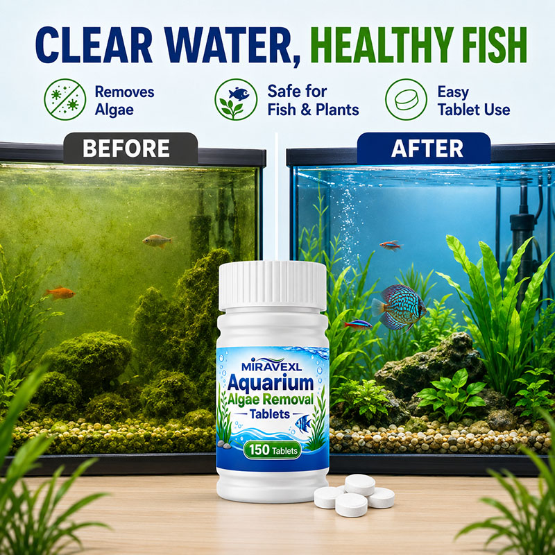 Tablet Penghilang Alga Akuariu - Aquarium Plant Nursery ulasan dan harga