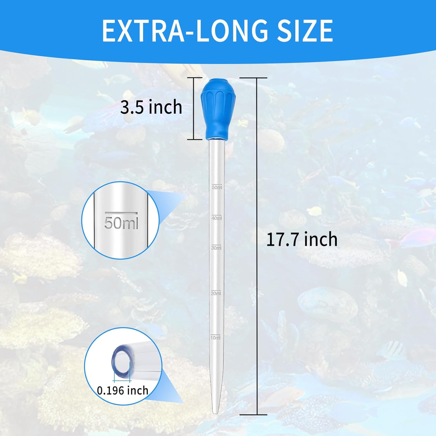 Pipet Panjang untuk Pemberi Ma - Aquarium Plant Nutrients ulasan dan harga