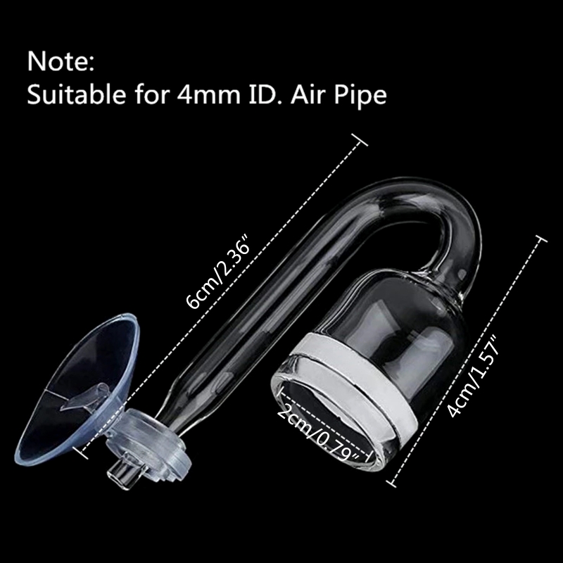 4 buah Set CO2 DIY Diffuser, u - Aquarium Plant Nursery ulasan dan harga