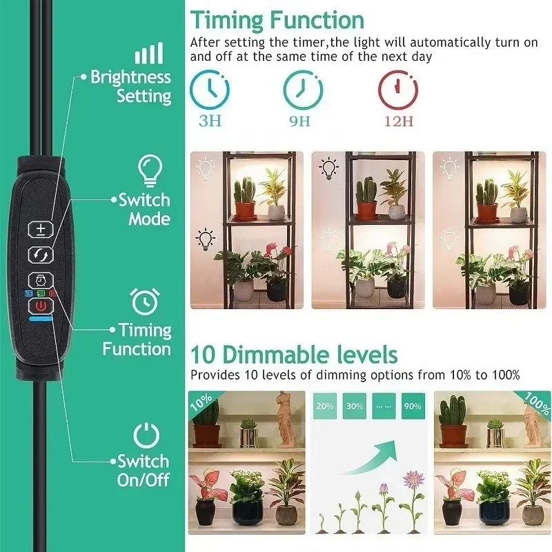 Lampu Pertumbuhan Tanaman LED  - Aquarium Plant Nursery ulasan dan harga